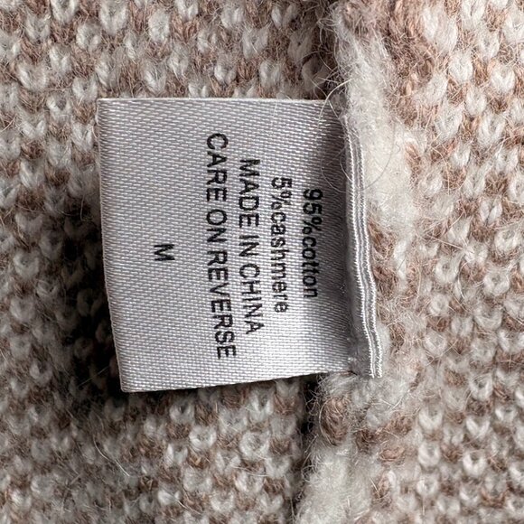 Burgess St. Moritz Open Coat, Cotton/Cashmere/Mohair Animal Print Cardigan, M - Picture 6 of 7